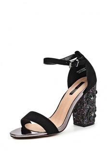 Босоножки LOST INK DARIMA FLORAL BLOCK HEEL SANDAL