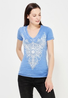 Футболка Affliction LORIELLE S/S 50/50 VNECK TEE