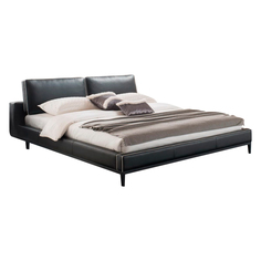 Кровать 1150 (160х200) черный (europe style) черный 182.0x85.0x236.0 см.