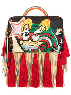 fringe Bon-Bon Tiger bag The Volon