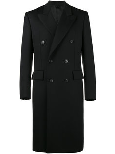 классическое двубортное пальто Balenciaga