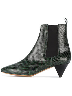 ботинки из змеиной кожи Dawell Isabel Marant