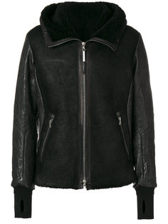 shearling trim jacket Isaac Sellam Experience
