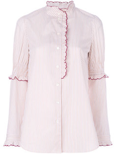 блузка с вышитыми зазубренными краями See By Chloé