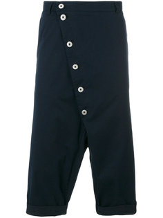 asymmetric button line pants  Alchemy