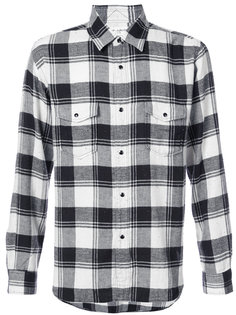 рубашка в клетку Saint Laurent