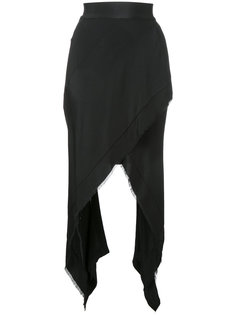 юбка с неравномерным подолом Kitx