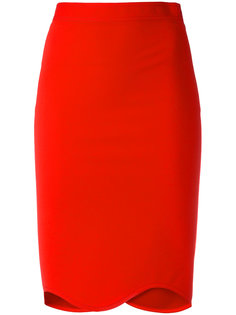 юбка с волнистым подолом  Givenchy