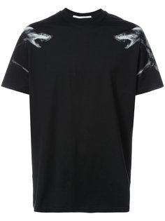 футболка с принтом акул Givenchy