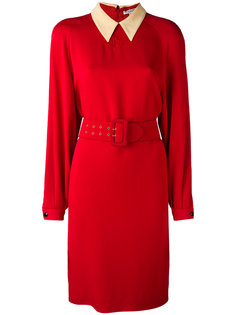 платье с ремнем Christian Dior Vintage