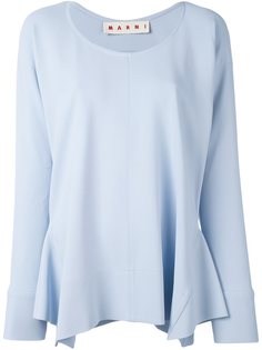 асимметричная блузка Marni