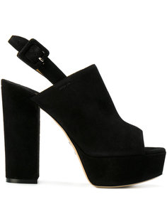peeptoe platform pumps Paul Andrew