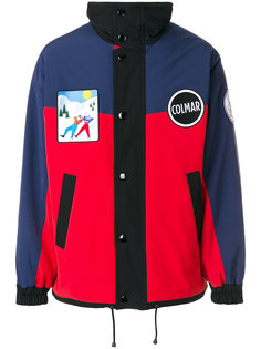 paneled patched jacket  Au Jour Le Jour For Colmar