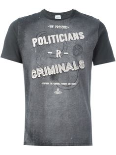футболка Politicians/Criminals Vivienne Westwood Man
