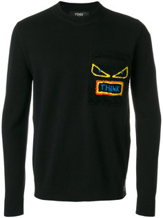 Bags Bug embroidered sweater Fendi