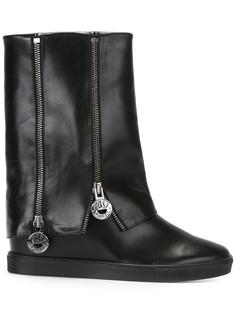 сапоги с застежками-молниями Loriblu