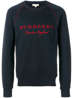 толстовка с вышивкой Burberry
