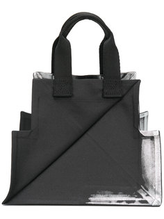 structured clutch bag 132 5. Issey Miyake