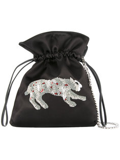 Trilly leopard shoulder bag Les Petits Joueurs