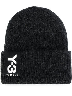 logo print beanie  Y-3