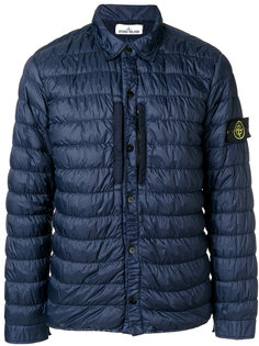 пуховик на пуговицах Stone Island