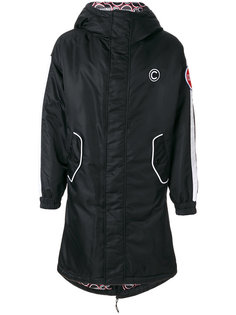 logo patch hooded jacket  Au Jour Le Jour For Colmar