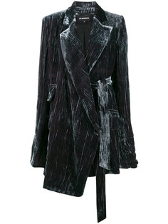 Velvet oversized blazer Ann Demeulemeester