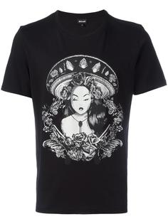 футболка с принтом Just Cavalli