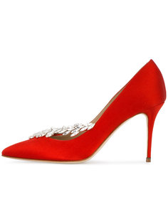 декорированные туфли Nadira Manolo Blahnik