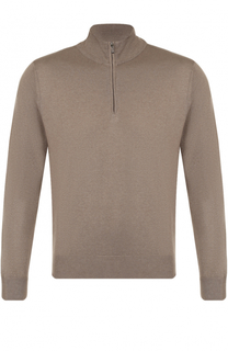 Джемпер из смеси шерсти и шелка Canali