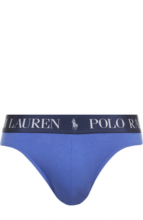 Хлопковые брифы с широкой резинкой Ralph Lauren