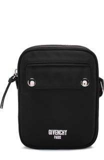 Текстильная сумка-планшет с логотипом бренда Givenchy