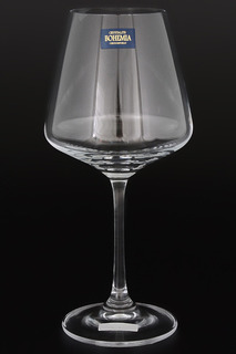 Набор бокалов для вина 360 мл Crystalite Bohemia