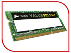 Модуль памяти Corsair ValueSelect DDR3L SO-DIMM 1600MHz PC3-12800 - 4Gb CMSO4GX3M1C1600C11