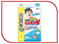 Подгузники Goo.N Ultra Jumbo Pack 9-14кг 68шт 4902011751475 Goon.