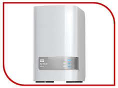 Сетевое хранилище Western Digital WD My Cloud Mirror 8Tb WDBWVZ0080JWT-EESN