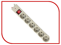 Сетевой фильтр Defender DFS 605 6 Sockets 5.0m 99408