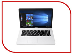 Ноутбук ASUS X751LJ 90NB08D2-M06810 (Intel Core i3-5005U 2.0 GHz/4096Mb/1000Gb/DVD-RW/nVidia GeForce 920M 2048Mb/Wi-Fi/Cam/17.3/1366x768/Windows 10 64-bit)