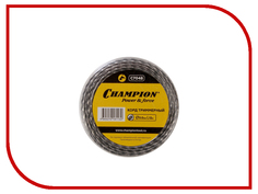 Аксессуар Леска для триммера Champion C7048 Tri-twist 3mm x 12m