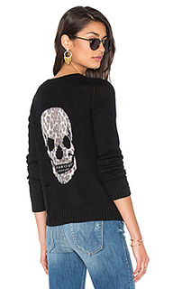 Кашемировый свитер с рисунком череп raj - 360 Sweater