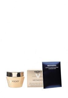 Крем для лица Vichy Neovadiol Компенсирующий комплекс для кожи в период менопаузы для нормальной и комбинированной кожи, 50 мл, конверт с сэмплами