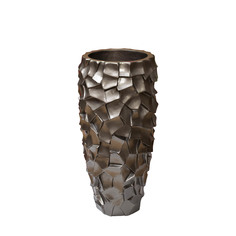 Кашпо (garda decor) бронзовый 32x69x32 см.