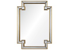 Зеркало честер (francois mirro) золотой 75.0x100.0x2.0 см.