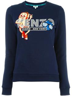 толстовка с вышивкой  Kenzo