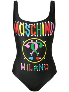 купальник Milano с вопросительными знаками Moschino