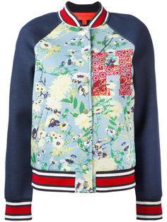 куртка бомбер с цветочным принтом Hilfiger Collection