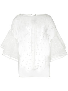 прозрачная блуза Les Copains