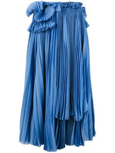 плиссированная юбка средней длины Rochas