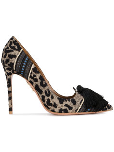 Love Tassel leopard pumps  Aquazzura