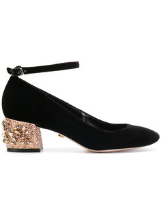 jewelled heel pumps Le Silla